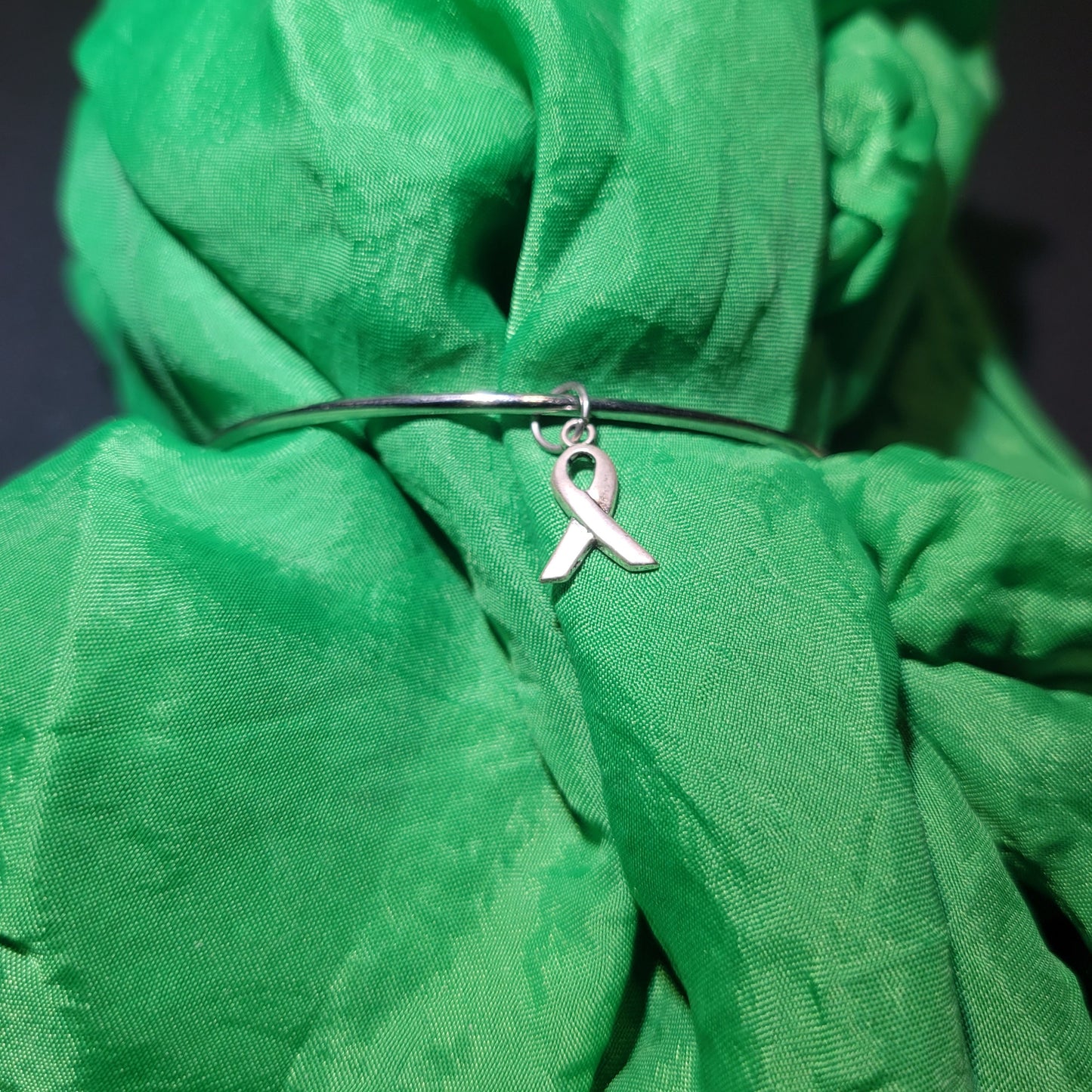 Awareness Ribbon Charm Bracelet