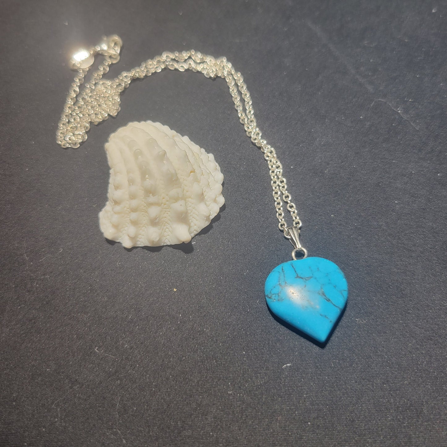 Turquoise heart necklace