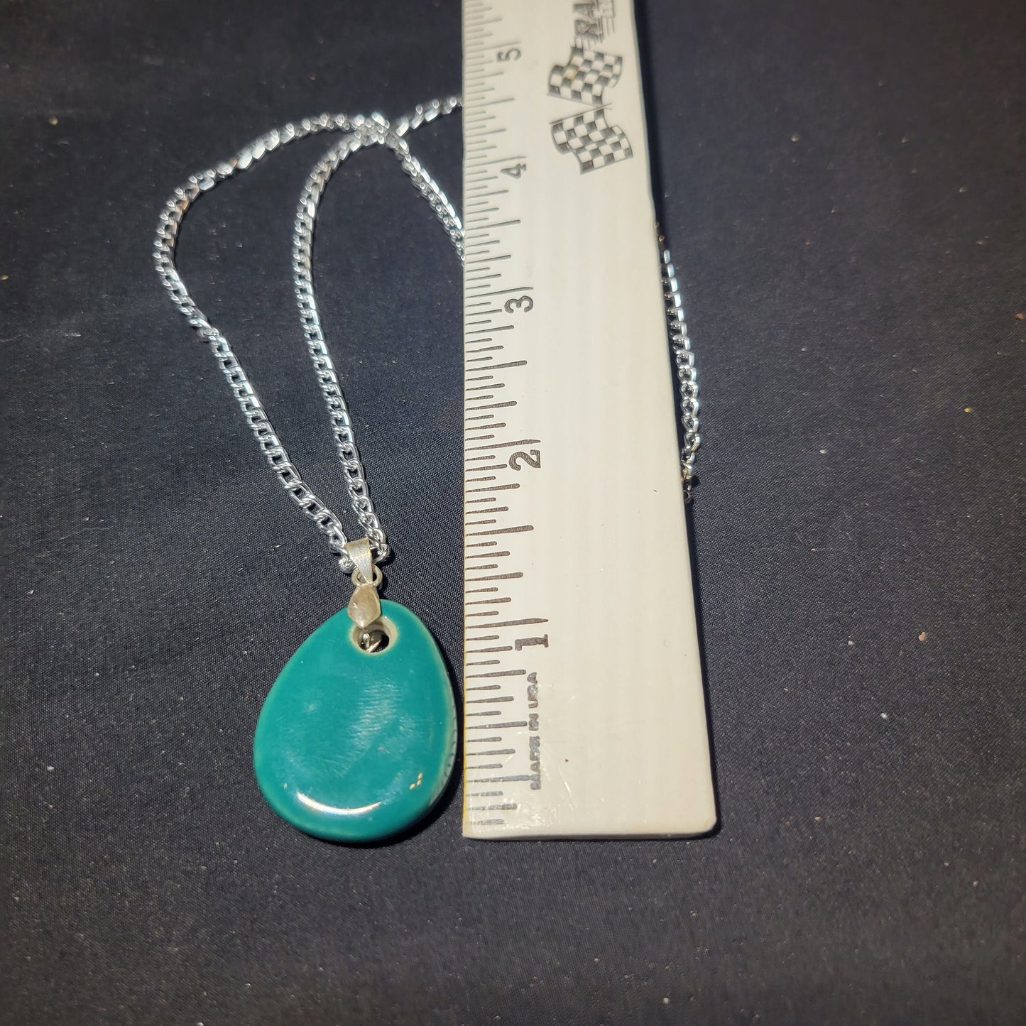 Teardrop Pendant Necklace