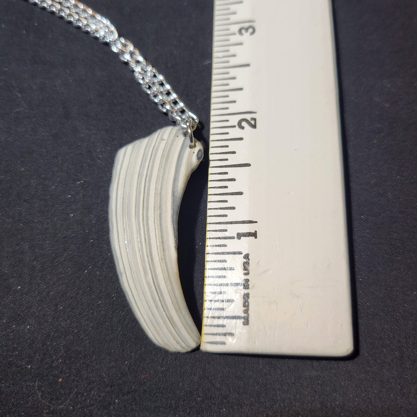 Shell Fragment Pendant Necklace