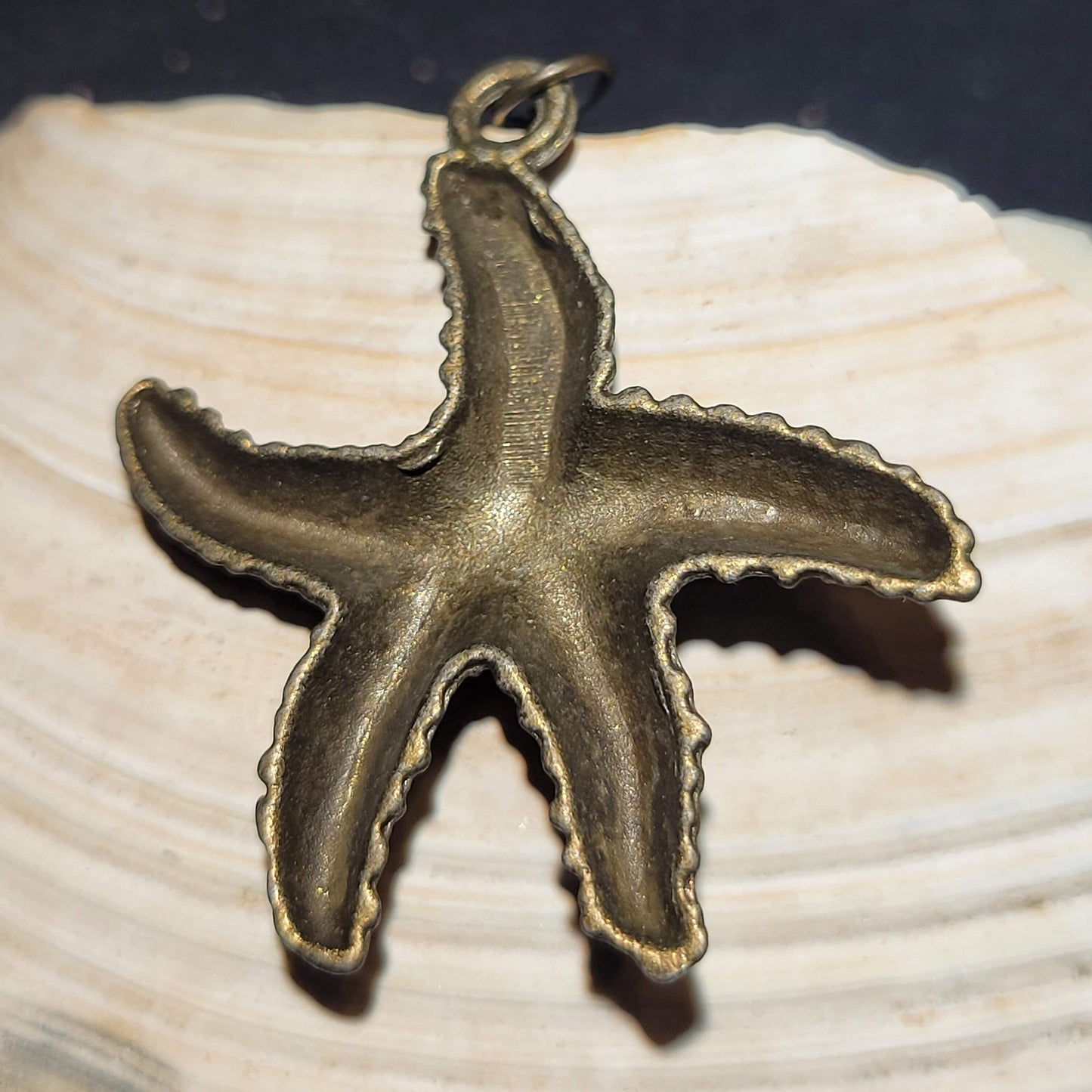 Bronze Starfish Pendant Necklace
