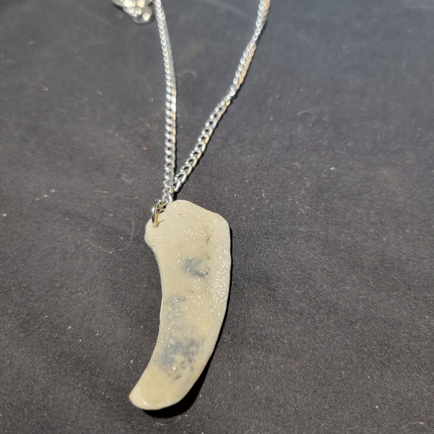 Shell Fragment Pendant Necklace