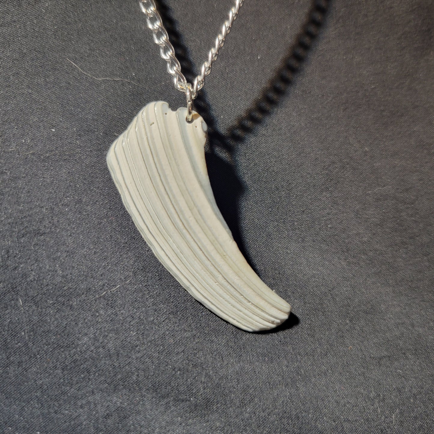 Shell Fragment Pendant Necklace