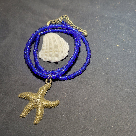 Starfish Beaded Necklace